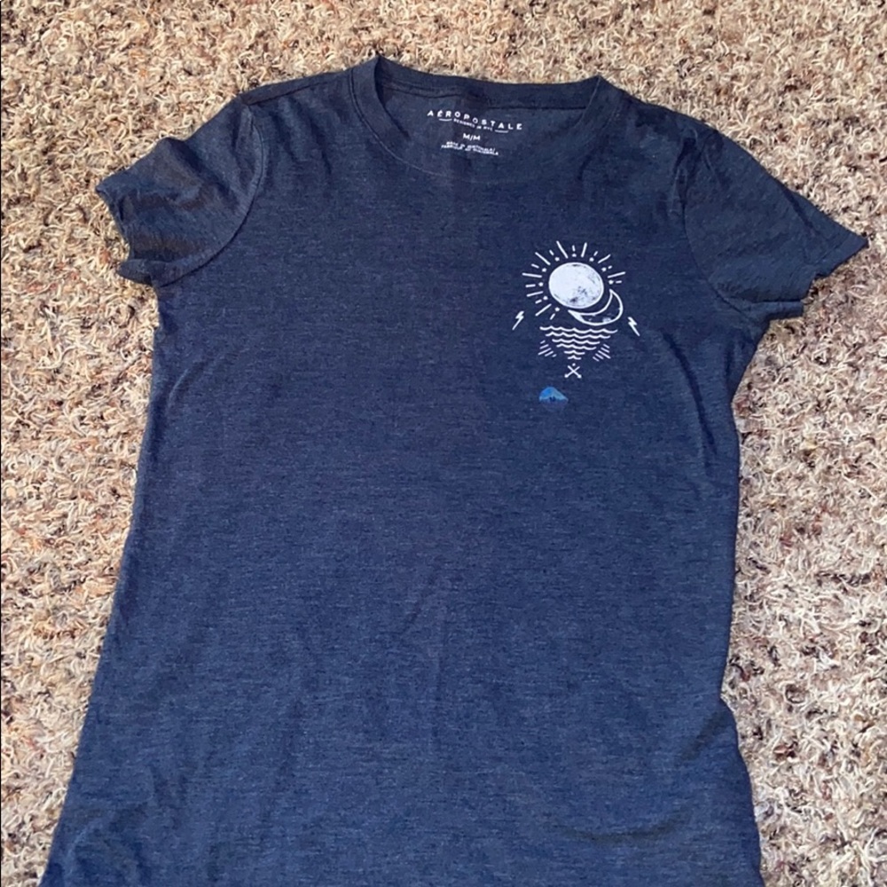Aeropostale blue t shirt
